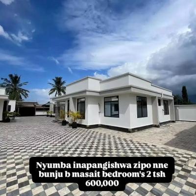 Nyumba/Apartment ya vyumba viwili inapangishwa Bunju, Dar Es Salaam