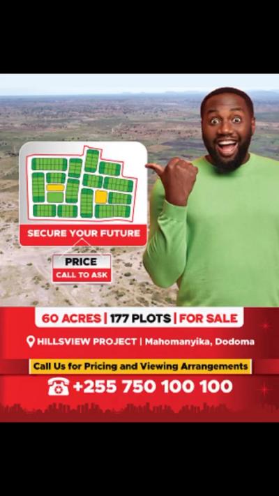 Plots for sale at Nzuguni, Dodoma