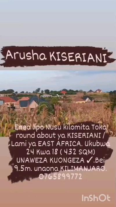 Plot for sale at Kilimanjaro, Kilimanjaro