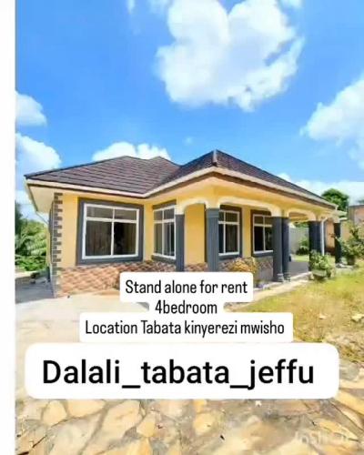 4 Bedrooms House for Rent at Tabata, Dar Es Salaam