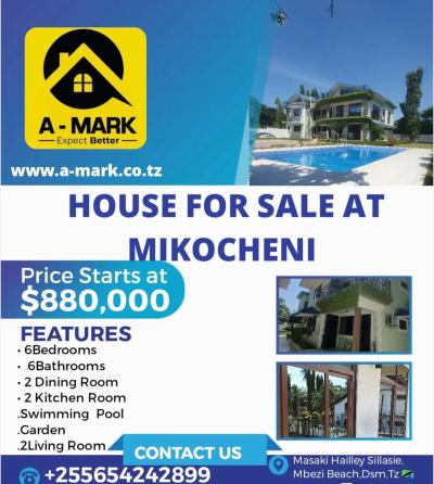  House for sale at Mikocheni, Dar Es Salaam