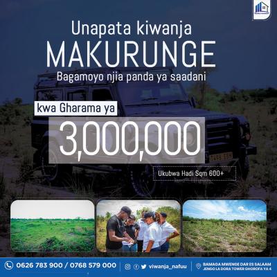 Plots for sale at Bagamoyo, Mbeya