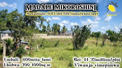 Plots for sale at Madale, Dar Es Salaam