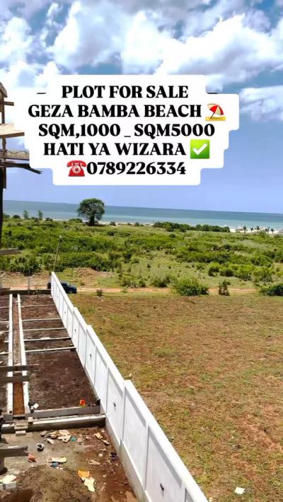 Plot for sale at Kigamboni, Dar Es Salaam